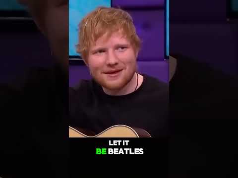 Ed Sheeran Proves You Can Play Any Simple Song With 4 Chords!