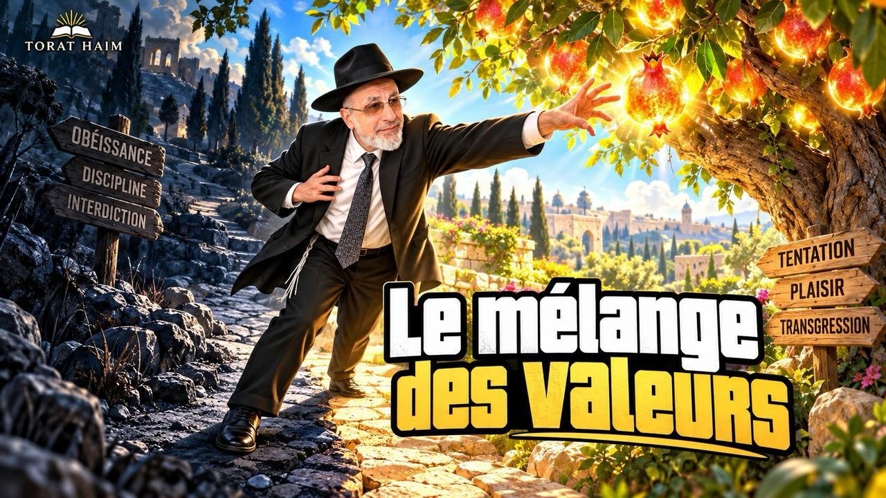Le mélange des valeurs (Béréchit)