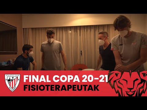Imagen de portada del video 🤲 Los fisioterapeutas del Athletic Club I Final Copa 20-21