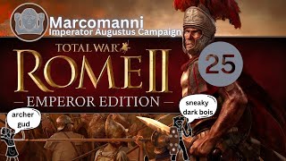 Total war Rome 2 (2013) - Imperator Augustus campaign - Marcomanni - part  25 - pompey plz