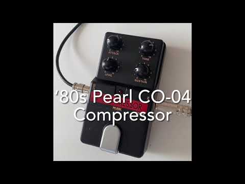Pearl CO-04 Compressor 1980s - Black image 3