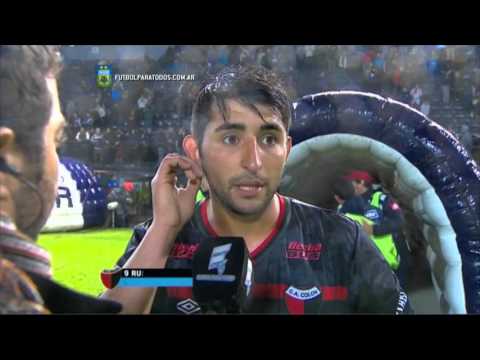 Ruiz: "No nos salió una". Quilmes 1 - Colón 0. Fecha 25. Primera División 2015. FPT.