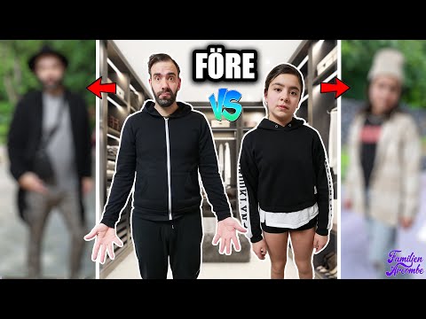 BELLA vs PAPPA MAKEOVER STYLING CHALLENGE *2000kr i budget*