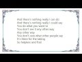 Brendan Benson - Borrow Lyrics