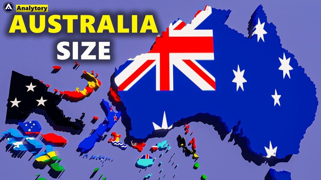 Australia Countries Size Comparison (2026)