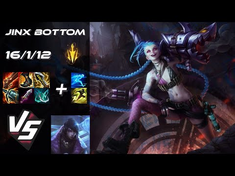 BOTTOM Jinx vs Aphelios - EU Challenger Patch 25.S3.1