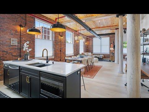 491 Dutton Street, Unit 210B, Lowell MA - The Best of Luxury Urban Living in a Historic Setting!