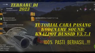 Download lagu Tutorial Cara Pasang Kodename SOUND/KNALPOT❗Bus sumulator indonesia V4.1 mp3