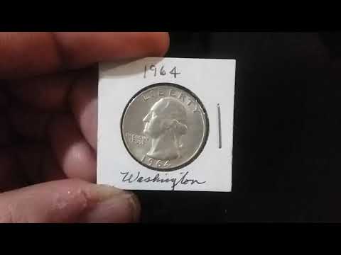 1964 Uncirculated Silver Quarter