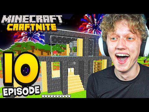 Craftnite 2: Episode 10 - MY NEWEST BUILD! (best farm barn)