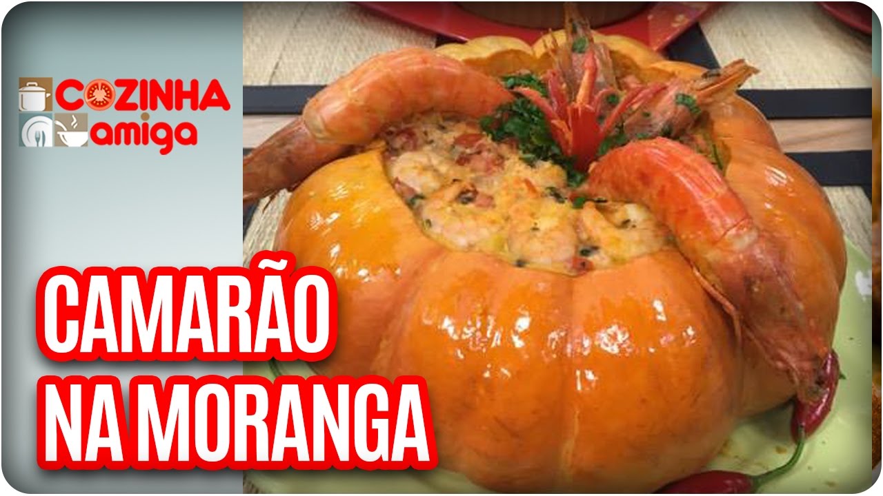 Camarão na Moranga - Chef Patrícia Gonçalves | Cozinha Amiga (26/04/17)
