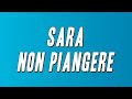 Pino Daniele - Sara non piangere (Testo)