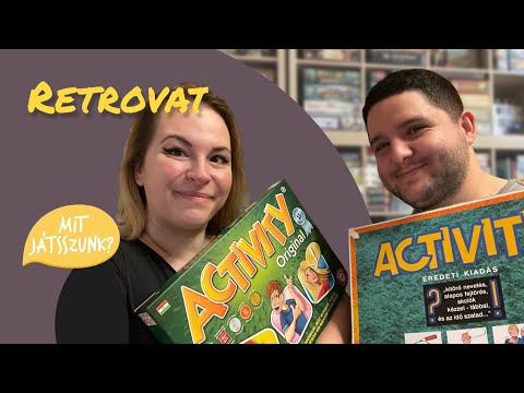 Activity Társasjátékos Retrovat - Mit Játsszunk?