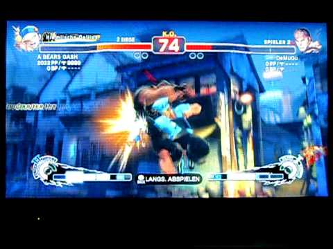 SSF4 AE: A BEARS GASH(Yun) vs DeMuGu(Ryu)