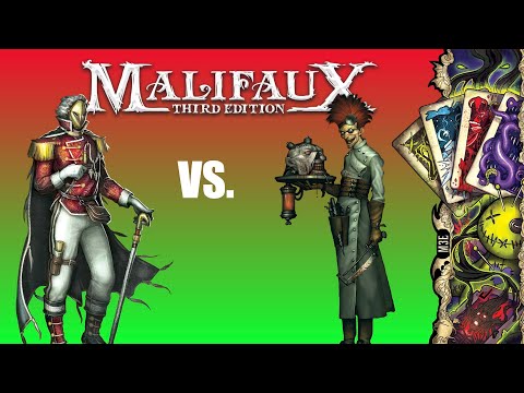 Malifaux 3rd edition battle report- McMourning vs Lucius