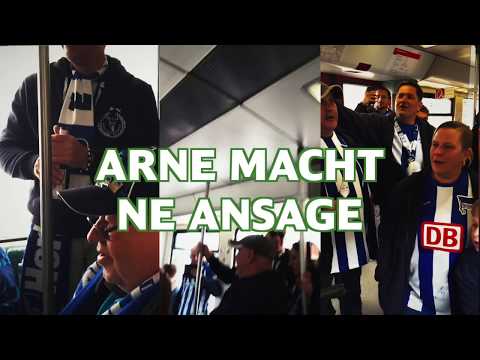 Arne macht ne Ansage in der S-Bahn Berlin