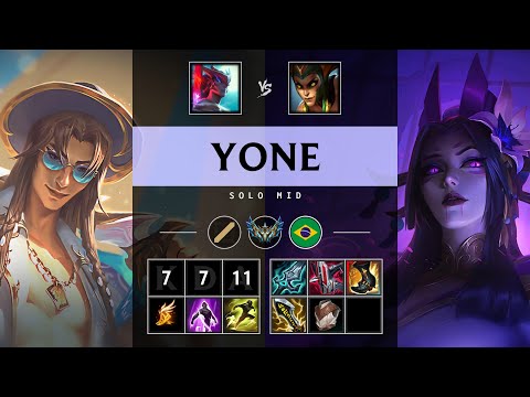 Yone Mid vs Cassiopeia - BR Challenger Patch 25.15