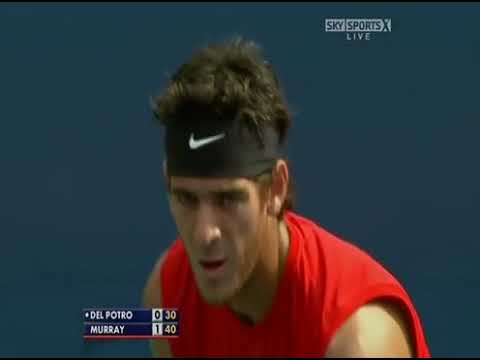 Andy Murray vs Juan Martin Del Potro US Open 2008 QF