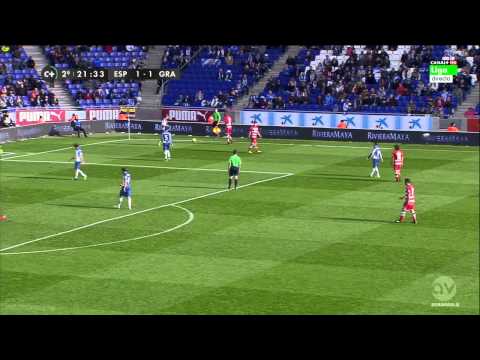RCD Espanyol vs Granada CF - Full Match LA LIGA - 2st Half - 14/12/2014