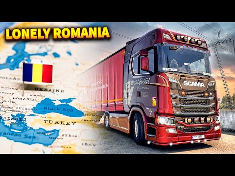 I'm All Alone In Romania | Realistic ETS2 1.47 OPEN BETA GAMEPLAY!