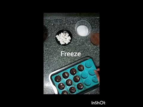 Chocolate bomb for Valentine's night