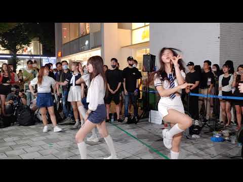 SATURDAY. LADY B. LOVELY EXHILARATING PERFORMANCE. HONGDAE STREET.