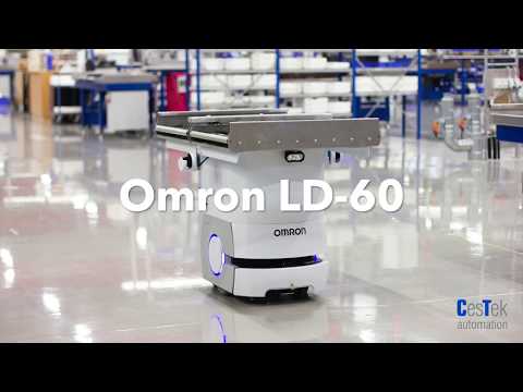 Complete Project with 8 Omron LD-60 robots