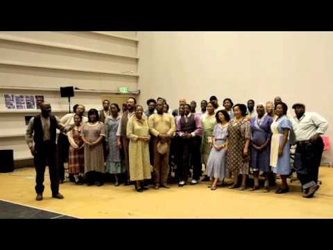 Happy Birthday Mr  Shirley from the Cast of Porgy & Bess, Royal Danish Opera, Denmark