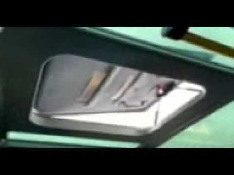 Megabus - Emergency Exit blows open with heavy winds!