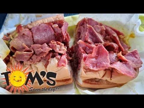 First Time Trying Tom's Famous Family Restaurant - Tom's Famous Pastrami Sandwich