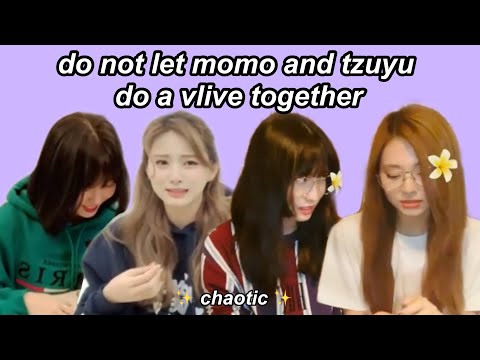 momo and tzuyu’s vlives being a mess