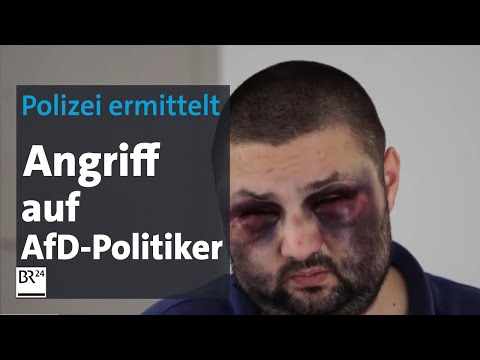 Ermittlungen nach Angriff auf AfD-Politiker Andreas Jurca | BR24