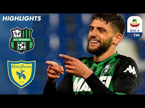 Sassuolo 4-0 Chievo | Sassuolo end winless run with home victory! | Serie A