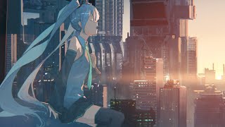 君が生まれたのは遥か昔誰もいない夜はふたりぼっち窓から見えるの 廃墟の街触れられる なのに透けて見えた - めざめのうた / たべっこ feat.初音ミク