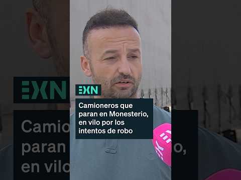 😱 Los intentos de robo aterrorizan a los camioneros que descansan en el polígono de Monesterio.
