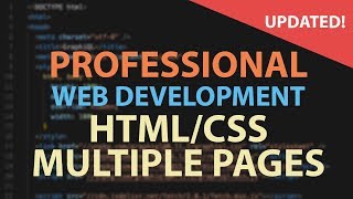 HTML CSS TUTORIAL FOR BEGINNERS - multiple pages