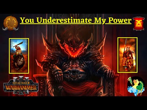 ELITE CAVALRY CLASH, Crusher Madness. Ogre Kingdoms Vs Khorne. Total War Warhammer 3, Multiplayer