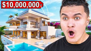 The Official Reveal of my NEW HOUSE ($10,000,000)