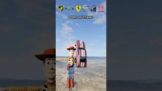 Carros vs Woody 2 #beamng #beamngdrive #game #juego #carros