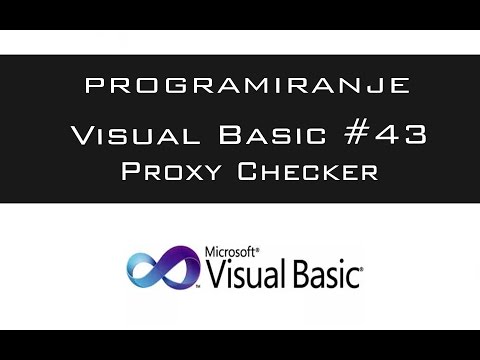 VISUAL BASIC | TUTORIAL #43 - Advanced Proxy Checker [HD 2016]
