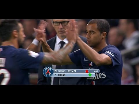 Lucas Moura vs Olympique Lyonnais (21/09/14) HD 720p by Yan