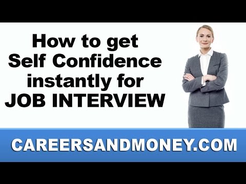 How to get Self Confidence instantly for JOB INTERVIEW