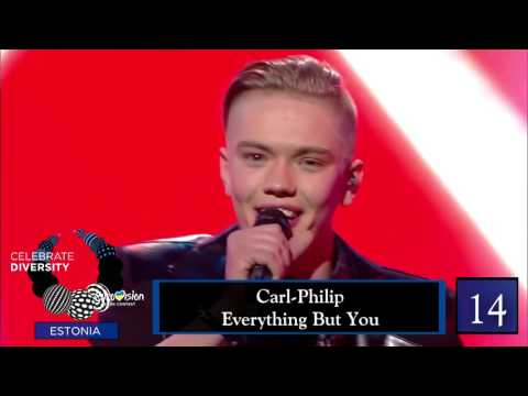 Eesti Laul 2017 (Estonia in Eurovision) - My top 20 (LIVE performances)