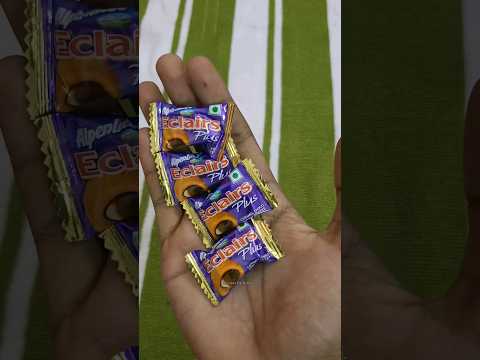 Lots Of Eclairs Candy 🍬🍫 Unboxing 💁‍♀️🤩 #shorts #ashortaday #eclairs #chocolate