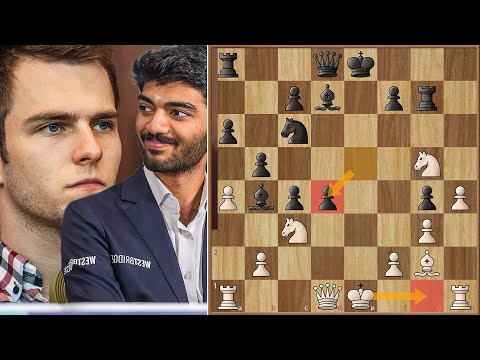 World Champion Power || Daniil Yuffa vs Gukesh D || FIDE Grand Swiss 2025