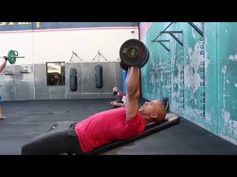 Dumbbell Incline Alternating Chest Press