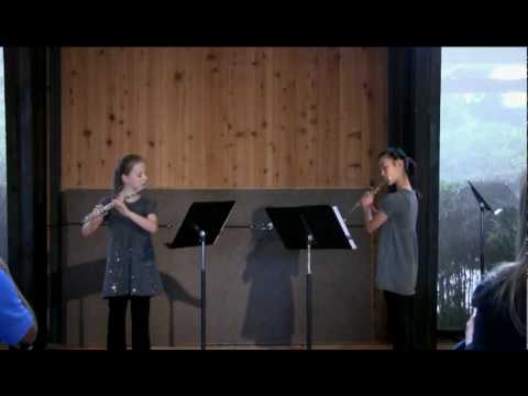 Areon Flutes Education! Areon Chamber Music Institute Performs Telemanna and Kocsar
