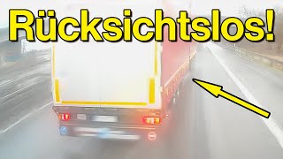 Rücksichtloser LKW-Fahrer, gefährliches Überholen und Geisterfahrer | Dashcam Deutschland #093
