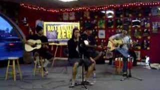 Authority Zero - Talk is Cheap (live - acoustic)