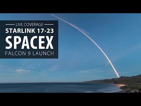 Watch Live: SpaceX Falcon 9 rocket launches from California with 25 Starlink Internet satellites